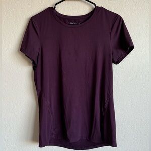 Athleta Maroon Workout Top Size Medium